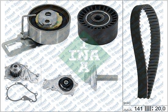 ALLES KIT 310/2 Eksantrik Rulman Kiti (Triger Seti) P107 P206 P307 C1 C2 C3 C3 Pluriel Xsara Fiesta V Fusion Aveo 1.4hdi 1.4tdci (Dayco Kayis+Gmb Rulman) 144 Rp+254 H